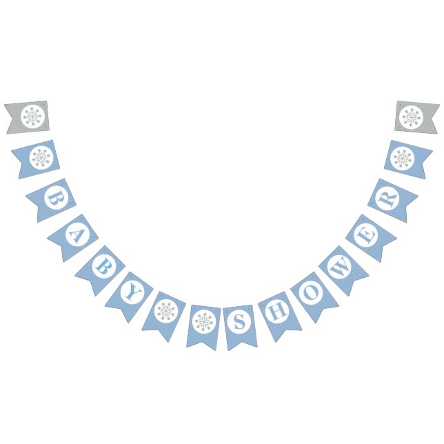 Banderas de Bungalows de Baby Shower - Boy Babyduc (Todo)