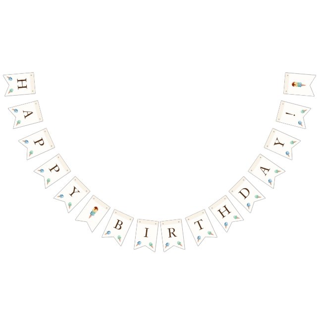 Banderas de Bungalows de Crema de Hielo (Todo)