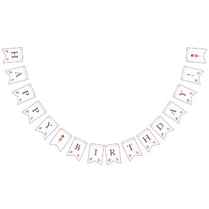 Banderas de Bungalows de Crema de Hielo