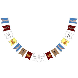 Banderas de Bungalows Medieval Fair Knights and La