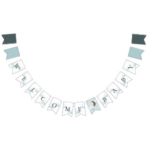 Banderas de Bungalows Star Moon & Cloud Welcome Ba