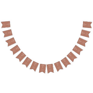 Banderas de Bunting Boda de Flores Silvestres de T
