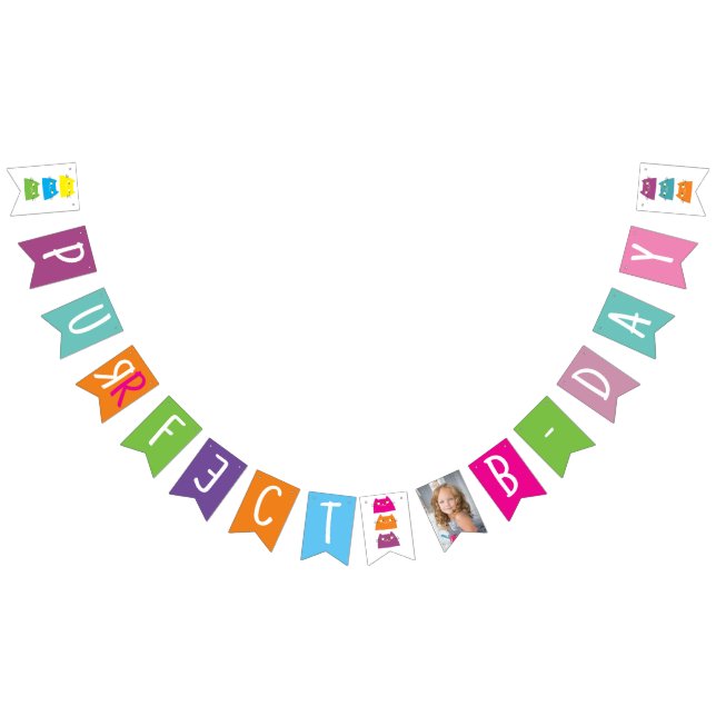 Banderas de Bunting de cumpleaños de la foto (Todo)