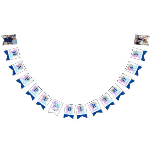 Banderas de Bunting de cumpleaños (rueda de barco)