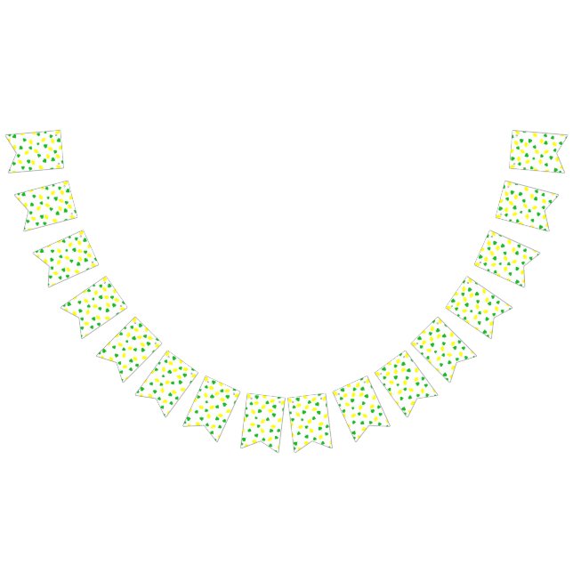 Banderas de Bunting de Fiesta de limón (Todo)