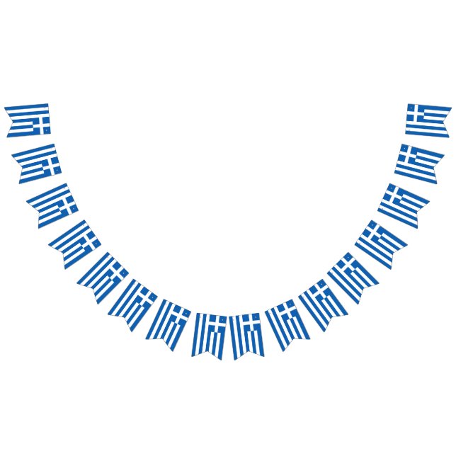 Banderas de Bunting de Grecia (Todo)