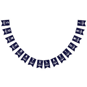 Banderas de Bunting de la Facultad de Derecho