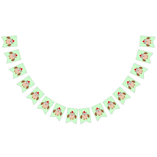 Banderas de Bunting de Navidades Cutos (Todo)