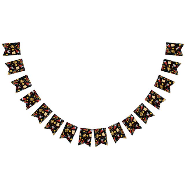 Banderas de Bunting del Fiesta Prate Treasure (Todo)