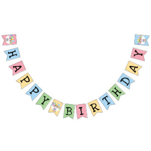 Banderas de Bunting Party Birthday de Labradoodle