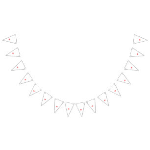 Banderas de Bunting personalizado   Decoración fot