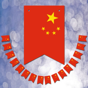 Banderas de China y banderas de fiesta / Bodas