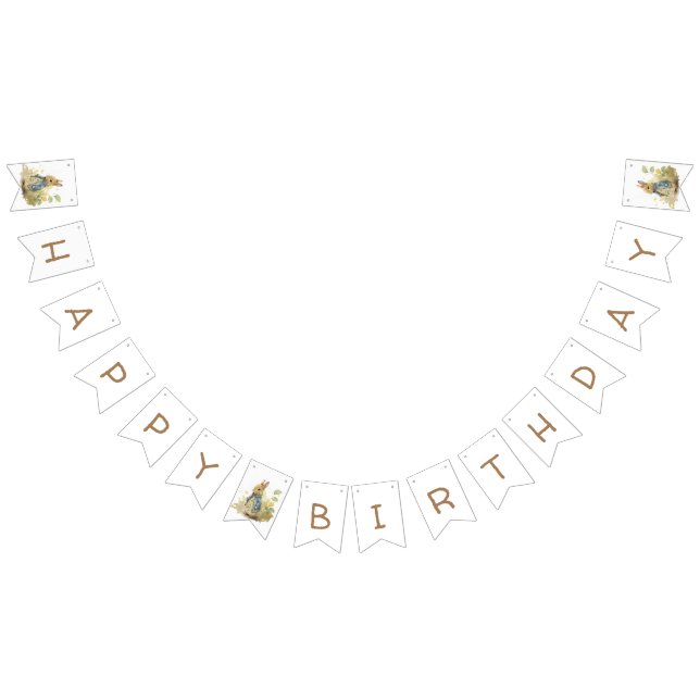 Banderas de conejo Peter fiesta Bunting (Todo)
