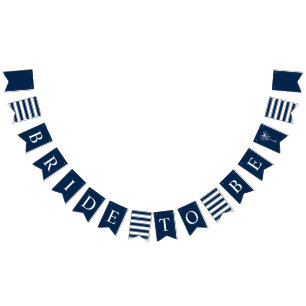 Banderas de la fiesta clásica de soltera de la mar
