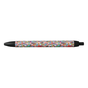 Banderas de la pluma de tinta Buddy World