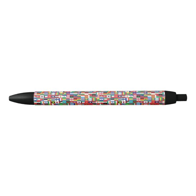 Banderas de la pluma de tinta Buddy World (Anverso)