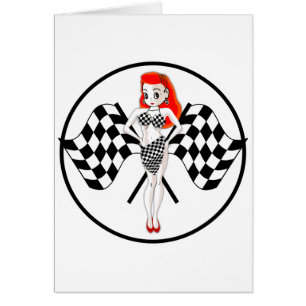 Banderas de la raza de Peggy Pitstop