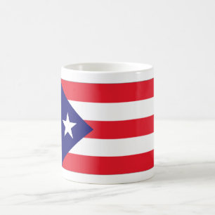 Banderas de la taza de café mundial-Puerto Rico