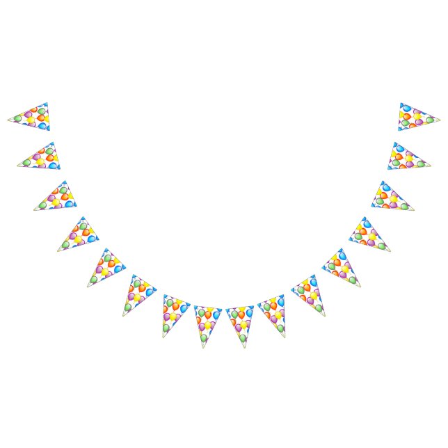 Banderas de los globos de cumpleaños (Todo)