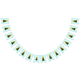 Banderas de los navidades Angel Bell Bunting