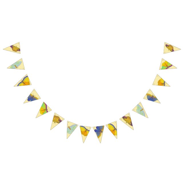 Banderas de mariposa para guirnalda (Todo)