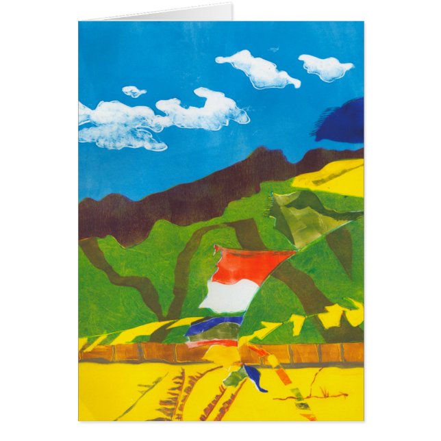 Banderas de oración II (Frente)