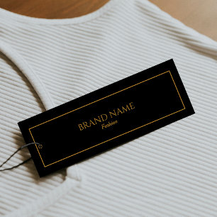 Banderas de oro elegantes y modernas