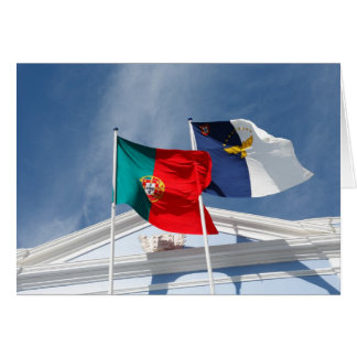 Banderas de Portugal y Azores