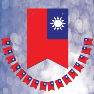 Banderas de Taiwán y banderas de fiesta de Taiwán