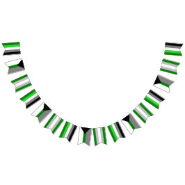 Banderas del empavesado del espectro de Aromantic