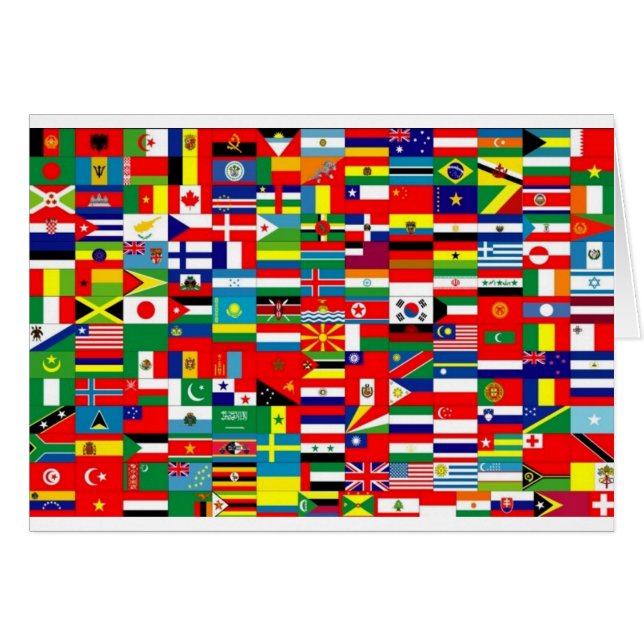 BANDERAS DEL MUNDO (Anverso (Horizontal))