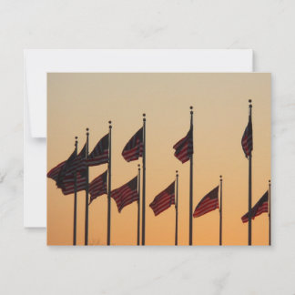 Banderas del Sunset American Patriotic USA