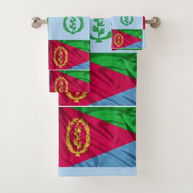 Banderas nuevas y antiguas de Eritrea (In situ)