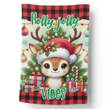 CIERVO DE INVIERNO DE NAVIDAD FESTIVO LINDO