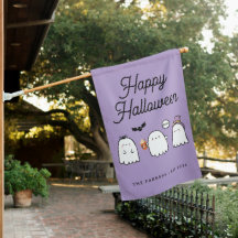 Dulces fantasmas de Halloween morados