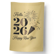 Fiesta 2026 Bienvenido al Año Nuevo Exterior