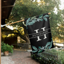 Foliage Abundante | Monograma y apellidos