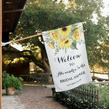 Verdor Sunflower Bridal Shower