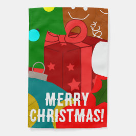 Banderas Para Jardín Collage de navidades