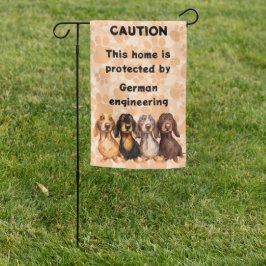 Banderas Para Jardín Dachshund