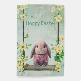 Banderas Para Jardín Lop Ear Easter Bunny