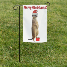 Banderas Para Jardín Meerkat, navidades