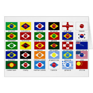 banderas para la copa del mundo en Brasil