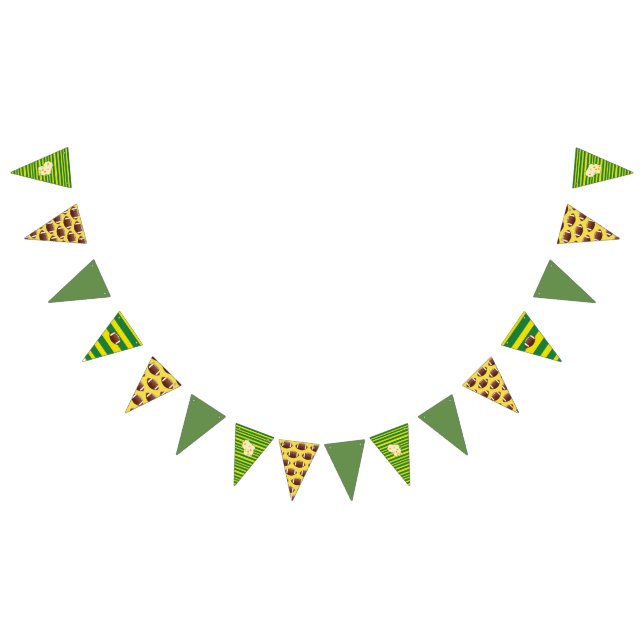 Banderas Wisconsin Cheesehead Green y Gold (Todo)