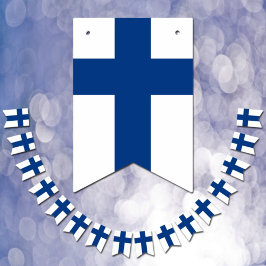 Banderas y Bodas finlandeses de Bandera y Fiesta d