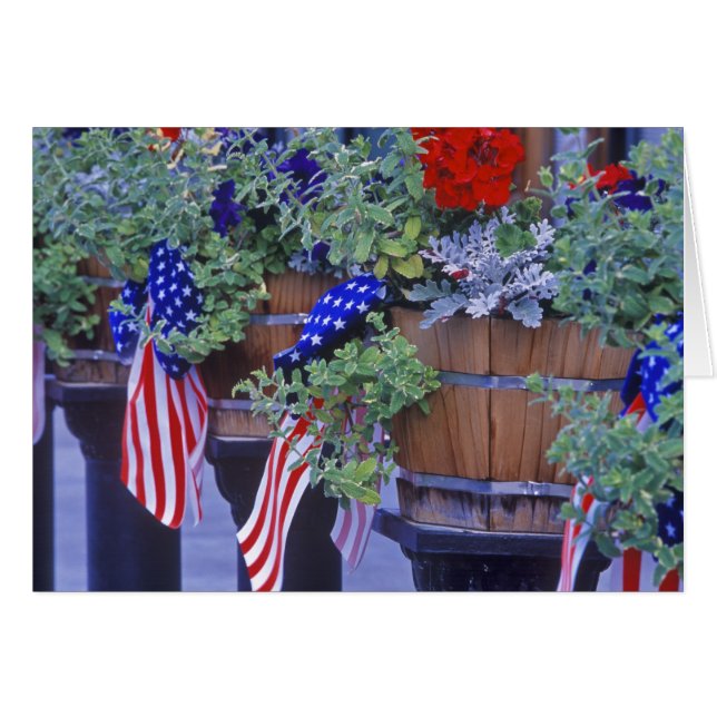 Banderas y flores de Philipsburg Montana (Anverso (Horizontal))