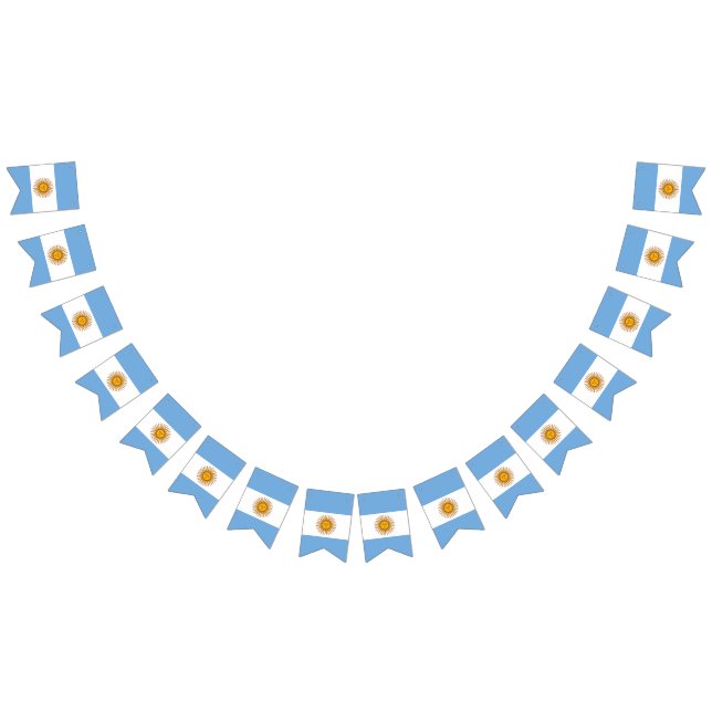 Banderín: Bandera de la Argentina (Todo)