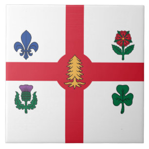Banderín de Montreal en Azulejo