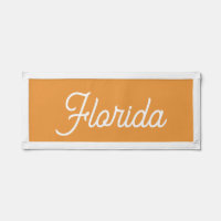 Florida | Pancarta moderna de Estados Unidos con a