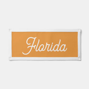 Banderín Florida   Pancarta moderna de Estados Unidos con a